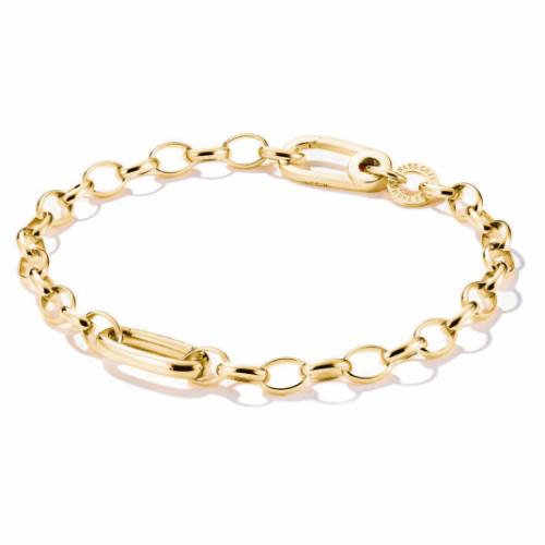 THOMAS SABO CONNECT karkötő Connect link aranyozott karkötő C1202-413-39