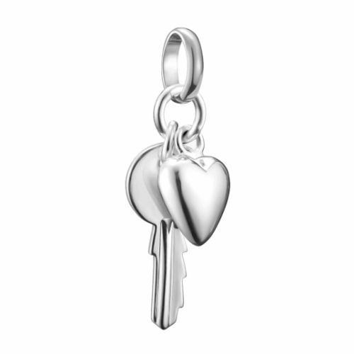 THOMAS SABO CONNECT medál szív alakú kulcstartóval medál CC1233-001-21