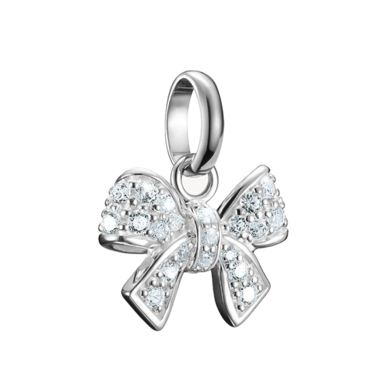 THOMAS SABO CONNECT medál medál kövekkel díszített masnival medál CC1235-051-14