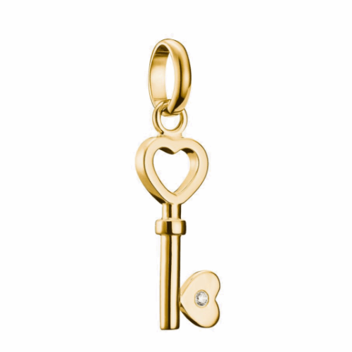 THOMAS SABO CONNECT medál medál Szerelemkulcs aranyozott medál CC1241-414-14