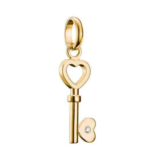 THOMAS SABO CONNECT medál medál Szerelemkulcs aranyozott medál CC1241-414-14