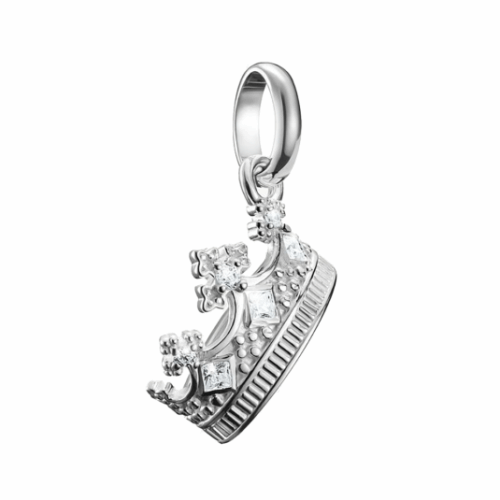 THOMAS SABO CONNECT medál medál Korona kövekkel ezüsttel medál CC1247-051-14