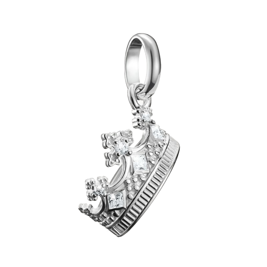 THOMAS SABO CONNECT medál medál Korona kövekkel ezüsttel medál CC1247-051-14