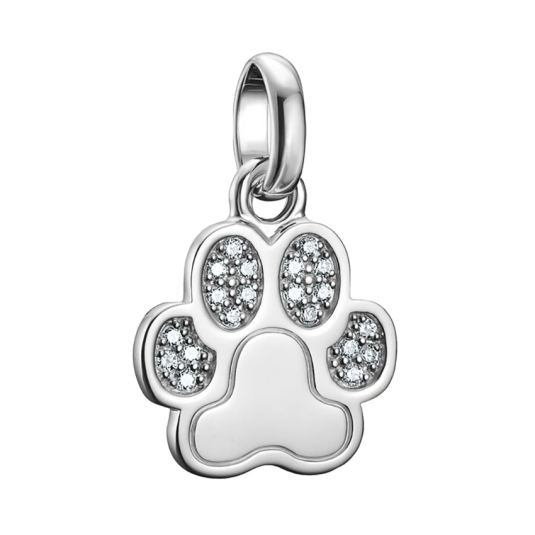 THOMAS SABO CONNECT charm medál Mancs kövekkel ezüst medál CC1259-051-14