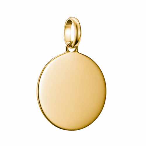 THOMAS SABO CONNECT medál medál Nagy érme aranyozott medál CC1273-413-39