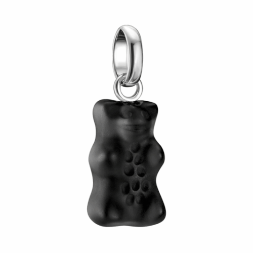 THOMAS SABO CONNECT medál medál Goldbear fekete ezüstben medál CC1275-017-11