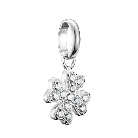 THOMAS SABO CONNECT charm medál Szerencselóhere kövekkel ezüsttel medál CC1281-051-14