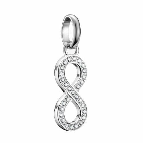 THOMAS SABO CONNECT medál medál végtelen szimbólum kövekkel ezüst medál CC1284-051-14