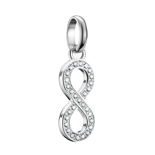 THOMAS SABO CONNECT medál medál végtelen szimbólum kövekkel ezüst medál CC1284-051-14
