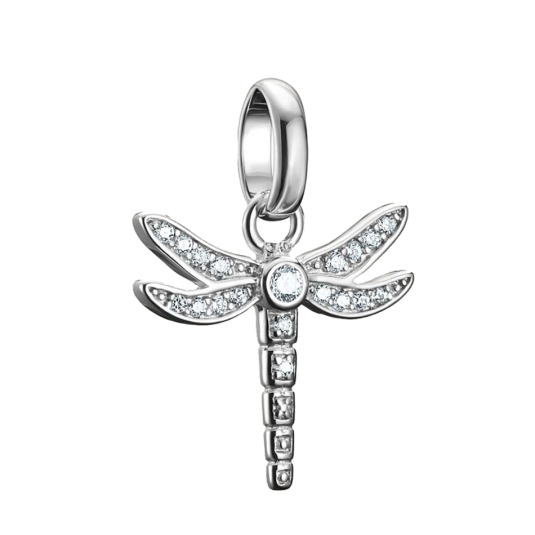 THOMAS SABO CONNECT medál medál Szitakötő kövekkel ezüsttel medál CC1285-051-14