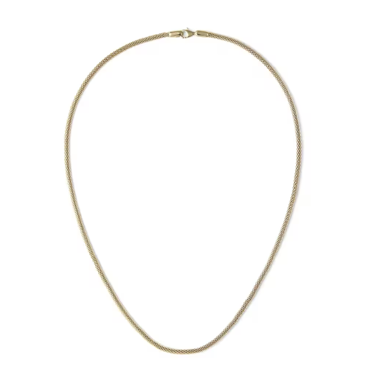 DANIEL WELLINGTON acél nyaklánc Tide Mesh nyaklánc DW00401104