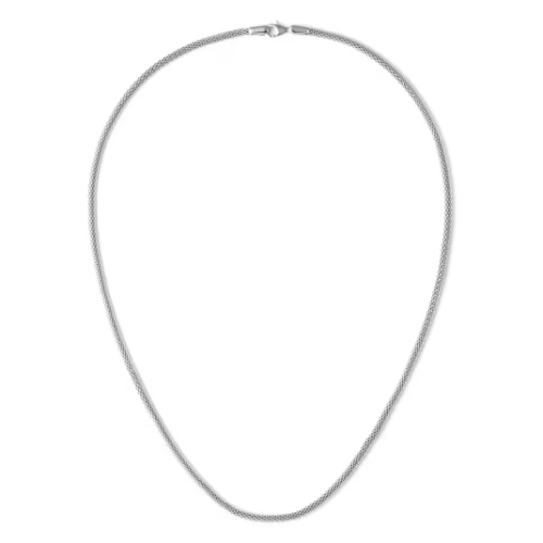 DANIEL WELLINGTON acél nyaklánc Tide Mesh nyaklánc DW00401098