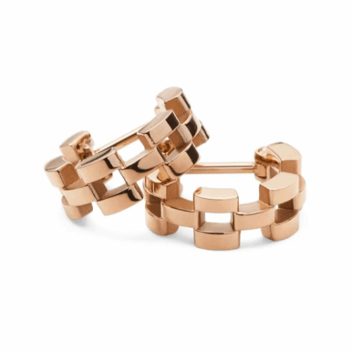 DANIEL WELLINGTON acél fülbevaló 3-szemű rozéarany fülbevaló DW00400959