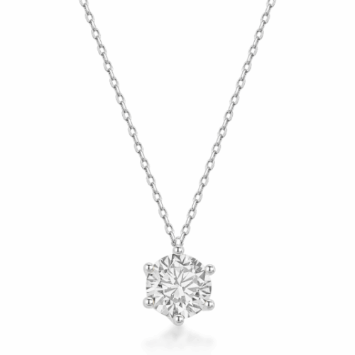 SOFIA DIAMONDS arany nyaklánc laboratóriumban növesztett gyémánttal 1.00 ct DE/VS+ nyaklánc LABGPD22215WG
