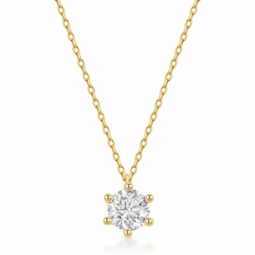 SOFIA DIAMONDS arany nyaklánc laboratóriumban növesztett gyémánttal 0