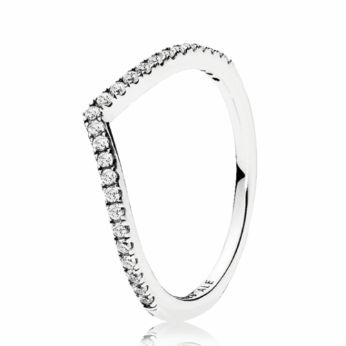 PANDORA Csillogó kívánság gyűrű gyűrű 196316CZ