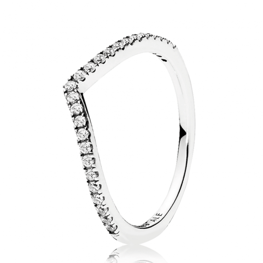 PANDORA Csillogó kívánság gyűrű gyűrű 196316CZ