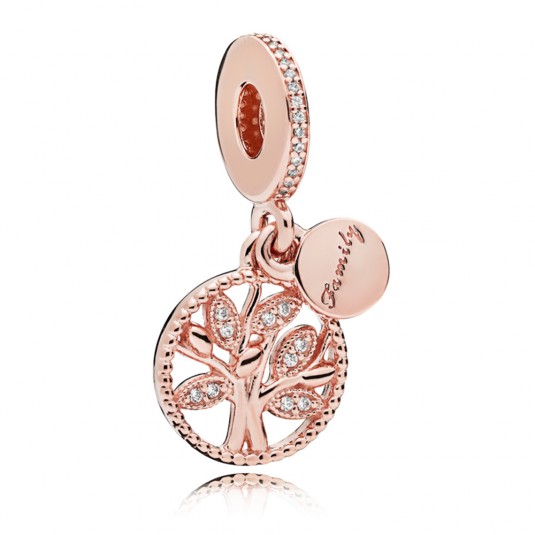 PANDORA aranyozott Családi örökség charm